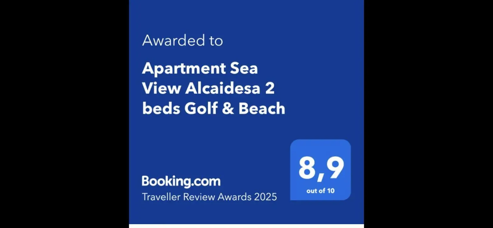 Apartment Sea View Alcaidesa 2 Beds Golf & Beach Spain